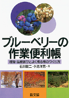 ブルーベリーの作業便利帳　表紙